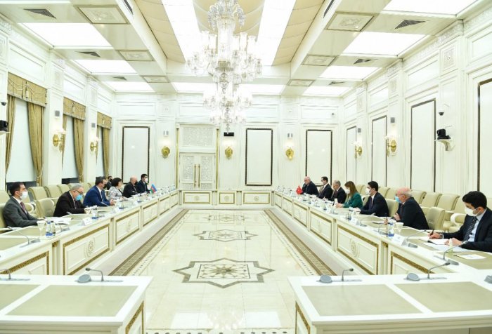   Azerbaijani parliament speaker meets with Turkish Grand National Assembly delegation  
