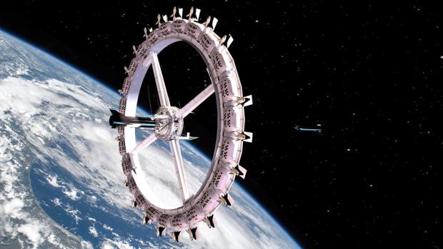 El primer hotel espacial abrirá en 2027 y tendrá habitaciones, bares y restaurantes