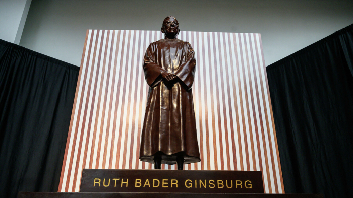 Statue in New York ehrt prominente US-Juristin Ruth Bader Ginsburg