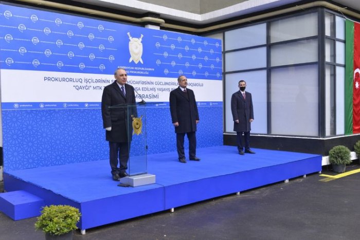    Prokurorluq işçilərinə yeni mənzillər verildi -  FOTO  