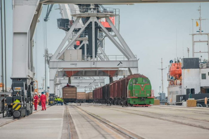 818,4 mille tonnes de marchandises ont été transportées par voie ferroviaire en janvier-février 2021