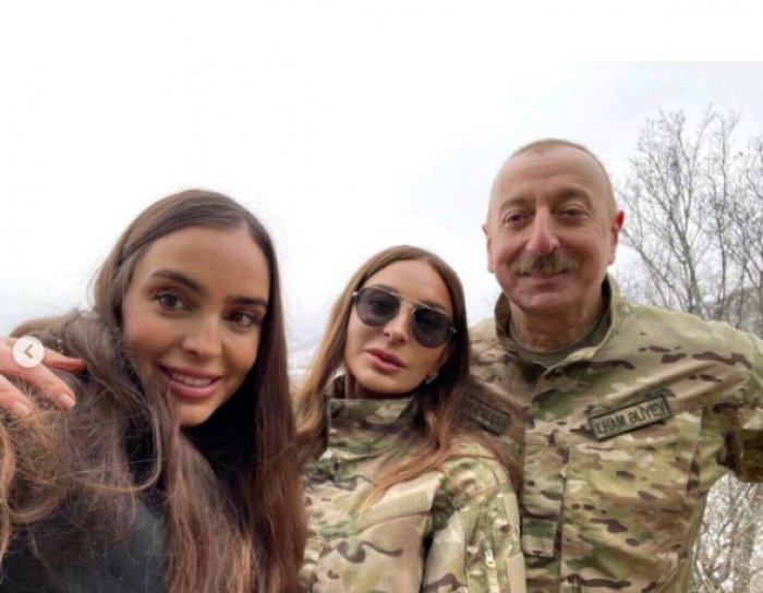   Presidente Ilham Aliyev realiza una visita a los distritos de Fuzuli y Khojavend con su familia-   FOTO    
