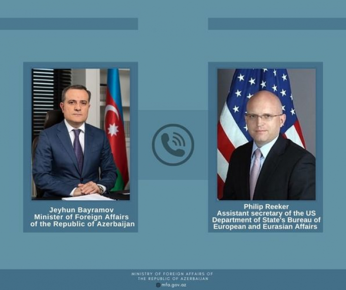   Azerbaijani FM holds phone talk with US Acting Assistant Secretary of State  