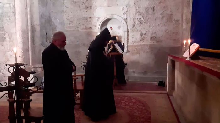   Los armenios visitaron los monasterios de Khudavang y Amaras  