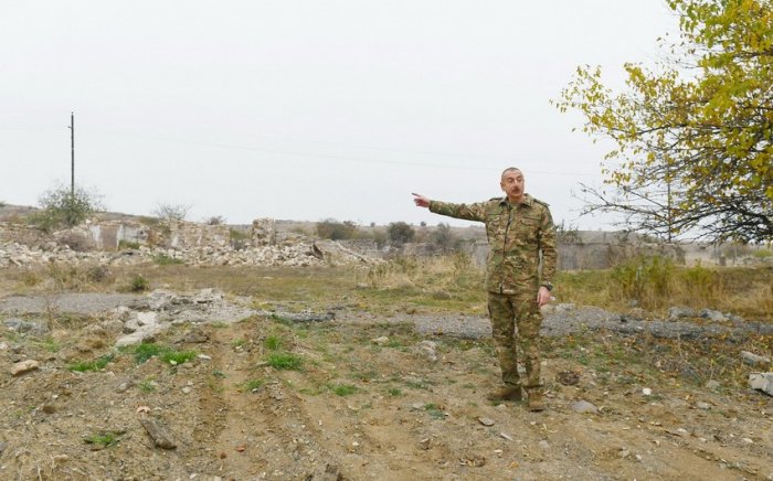     Presidente Ilham Aliyev:   El "estado de Artsaj" se fue al infierno  