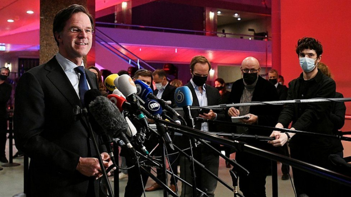 Dutch PM Mark Rutte claims victory and fourth term