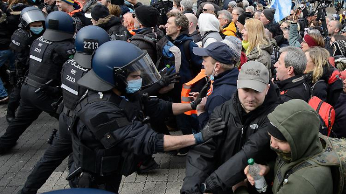 Kritik an Polizeieinsatz in Kassel