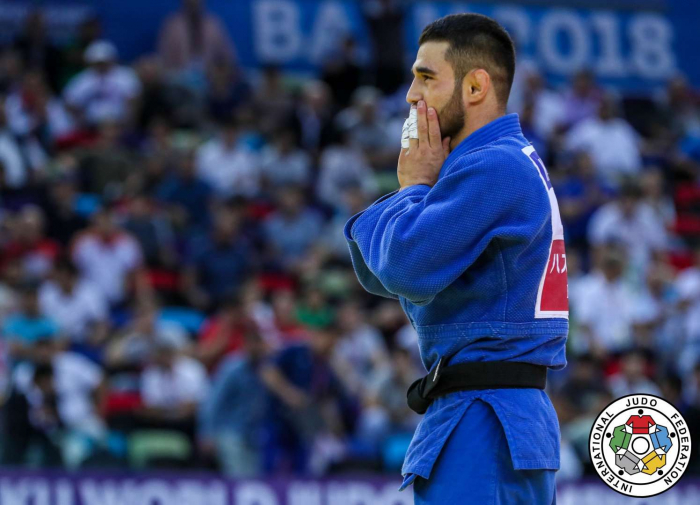 Azerbaijani judoka wins bronze at Tbilisi Grand Slam 2021