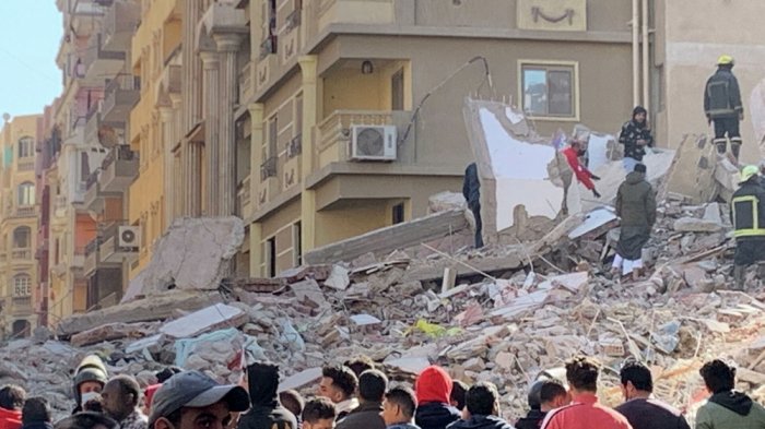 Misirdə binanın çökməsi nəticəsində 25 nəfər ölüb
