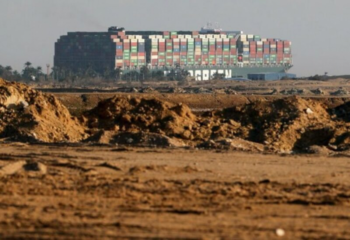 Huge ship blocking Suez Canal partially refloated, more work needed