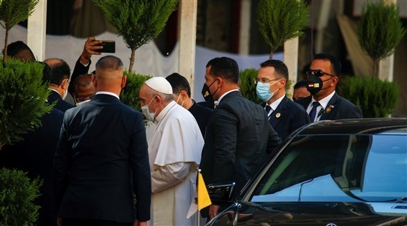 البابا يلتقي السيستاني في النجف