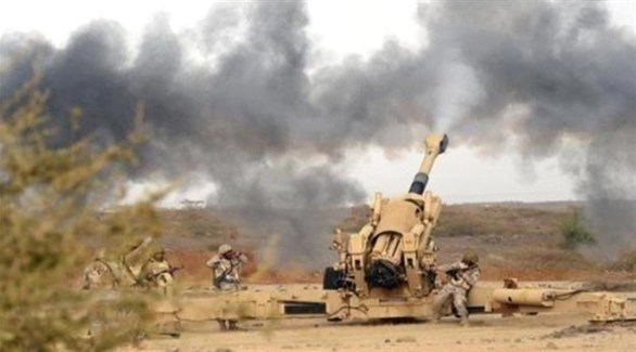 الجيش اليمني يقصف الميليشيات شرق تعز