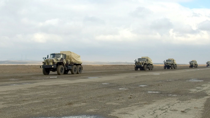   القوات المشاركة في التدريب تقع مناطق التجمع - فيديو  