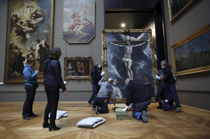 The Louvre preserves its treasures as climate change floods Paris