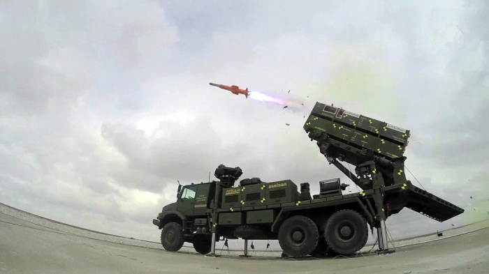  تركيا تختبر نظام الدفاع الصاروخي Hisar-O 