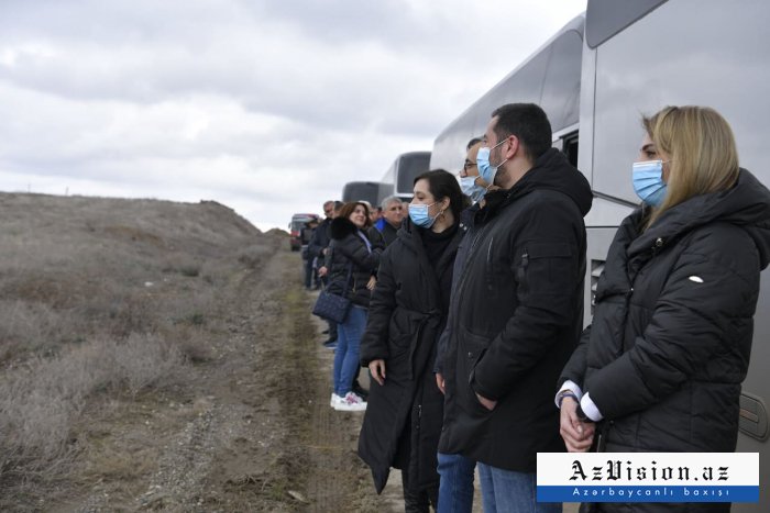 Media rəhbərləri minatəmizləmə əməliyyatlarını izlədilər -  FOTO  