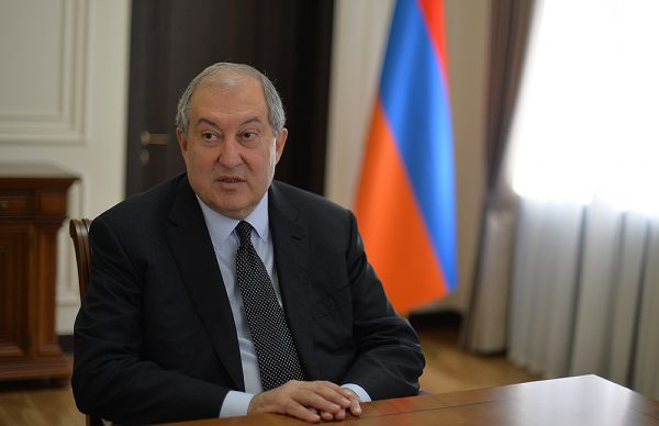 Armenia President decides to not sign draft decree on dismissing army