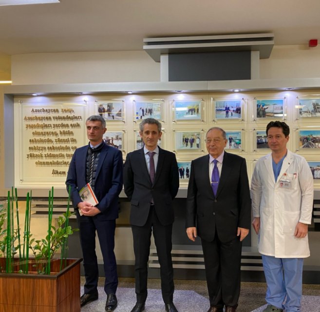 Fransa səfiri Cəmil Əliyevlə görüşüb -  FOTO 