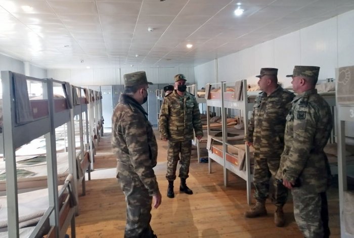 Hərbi Prokurorluğun nümayəndələri hərbi hissələrdə olublar -    FOTO   