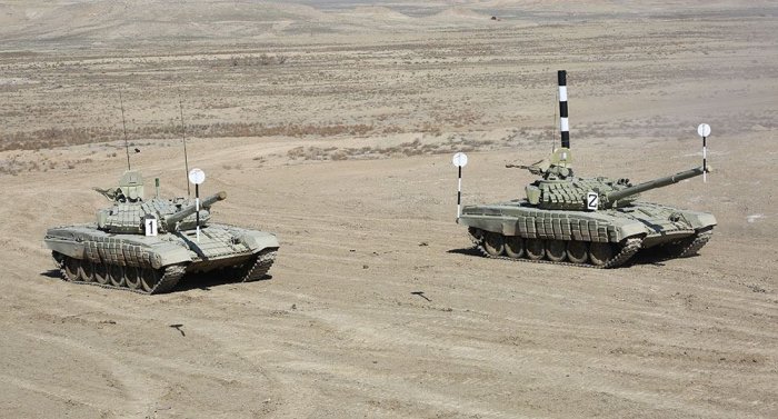    Tank birləşmələrində məşğələlər keçirilir  -  VİDEO  