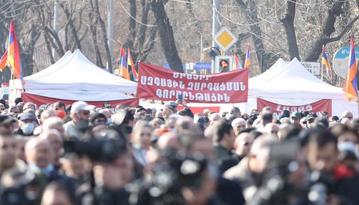  İrəvanda müxalifətin növbəti mitinqi keçirilir 