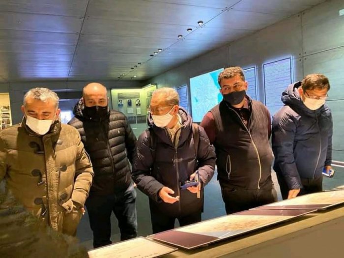 Empresarios japoneses visitan el Complejo Conmemorativo del Genocidio de Guba