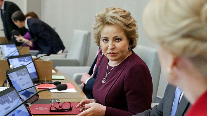   "Una acción contraria a la declaración tripartita podría conducir a una gran tragedia" -   Matviyenko    