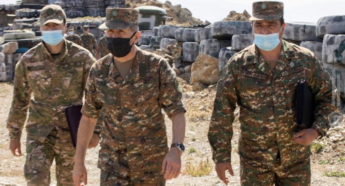  Ermənistan ordusunun komandanlığı Qasparyanı dəstəkləyir 