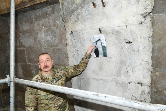   We will restore bust of Vagif as well - President Aliyev  