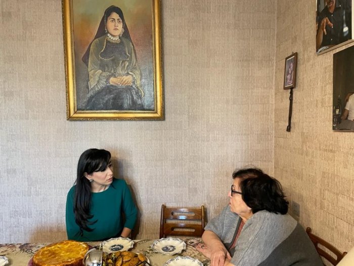 Ombudsman Novella Cəfəroğlu ilə görüşüb