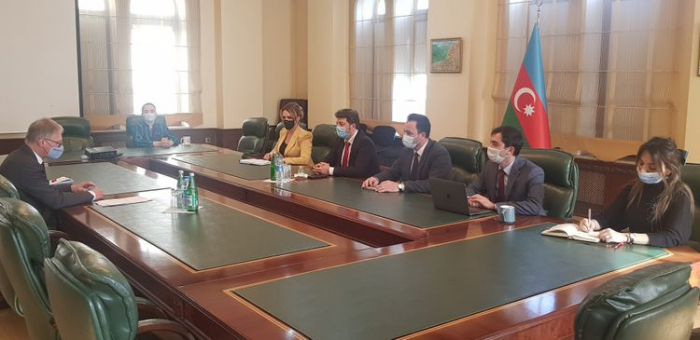 Almaniya səfiri Tural Gəncəliyevlə görüşüb