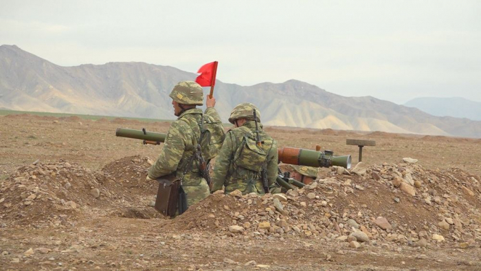   Les unités antichar du Nakhitchevan organisent un entraînement spécial  