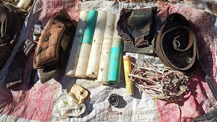 Türkiyədə terrorçuların sığınacaqları məhv edildi