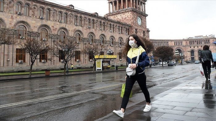  Ermənistanda koronavirusa yoluxma sayı artdı  