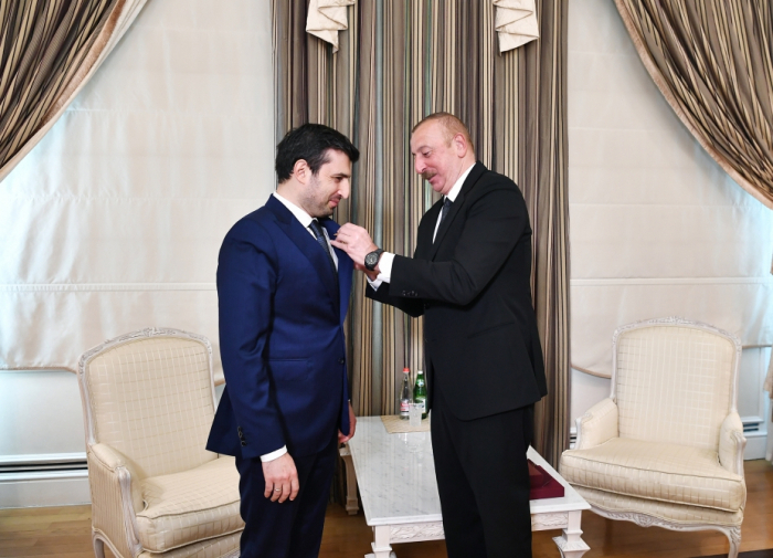  President Aliyev awards chief technology officer of Turkey’s Baykar Makina company  