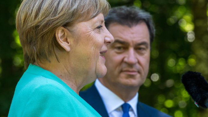   Söder will Merkel bei K-Frage miteinbeziehen  