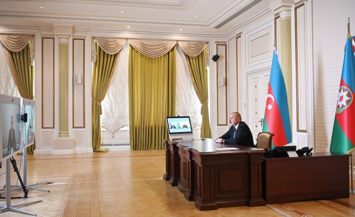  Prezident Zaur Mikayılovu videoformatda qəbul etdi   