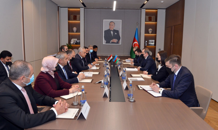Azerbaijani FM receives Iraq’s parliamentary delegation  