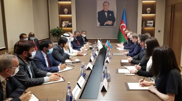  Azerbaijani FM meets with OIC Secretary General 