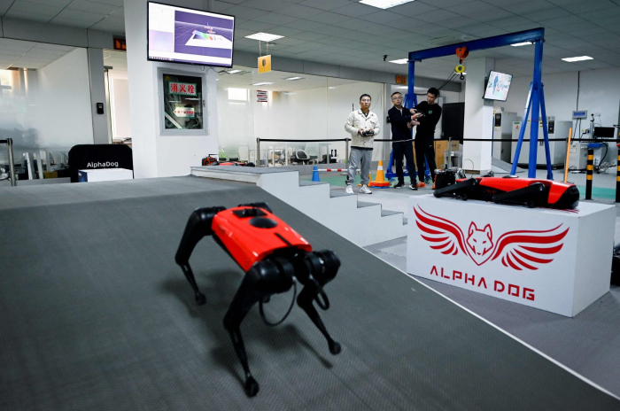Meet the AlphaDog: Chinese company develops robo-dogs