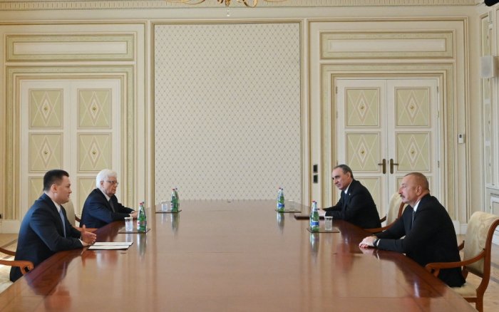  Azerbaijani president receives Russian prosecutor general 