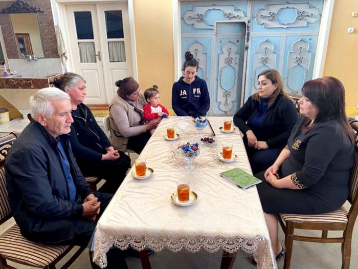 Şəhid ailələri ilə görüşlər keçirilib -  FOTO 
