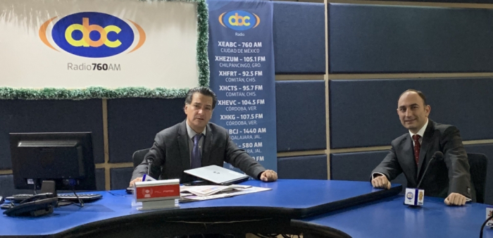 Meksika radiosunda Qarabağda aparılan yenidənqurmadan danışıldı