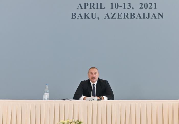     Ilham Aliyev:   "Sie haben alles getan, um zu verhindern, dass der Konflikt gelöst wird"  