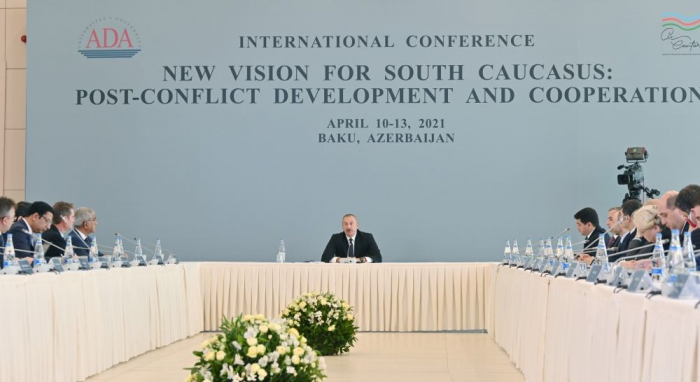   Präsident Aliyev  - Aserbaidschan war immer an der Beilegung des Konflikts interessiert 