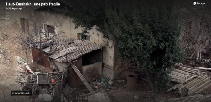   La cadena televisiva francesa cubre un programa sobre Karabaj  