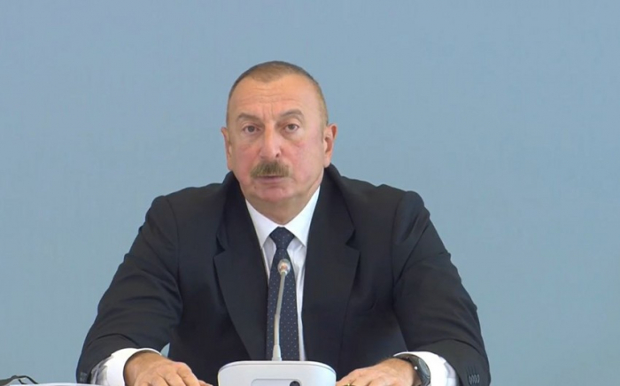     Presidente:  " Si volvemos al corredor de Zangazur, por qué no volvemos a Ereván"  