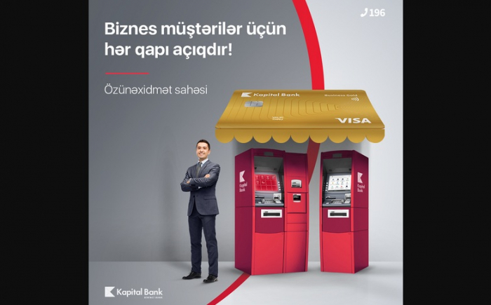 "Kapital Bank" biznes və sahibkarlar üçün özünəxidmət sahəsi yaradıb