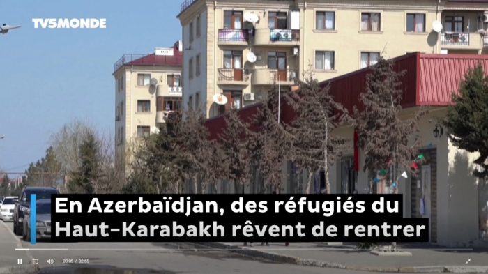  TV5MONDE diffuse une émission sur les réfugiés azerbaïdjanais du Karabakh -  VIDEO  