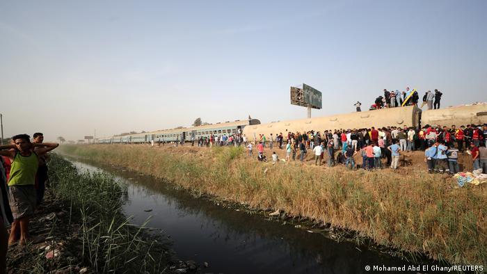 Egypt: Train crash north of Cairo injures more than 100